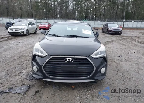 2016 Hyundai Veloster Turbo from USA, damaged, VIN KMHTC6AE5GU252536